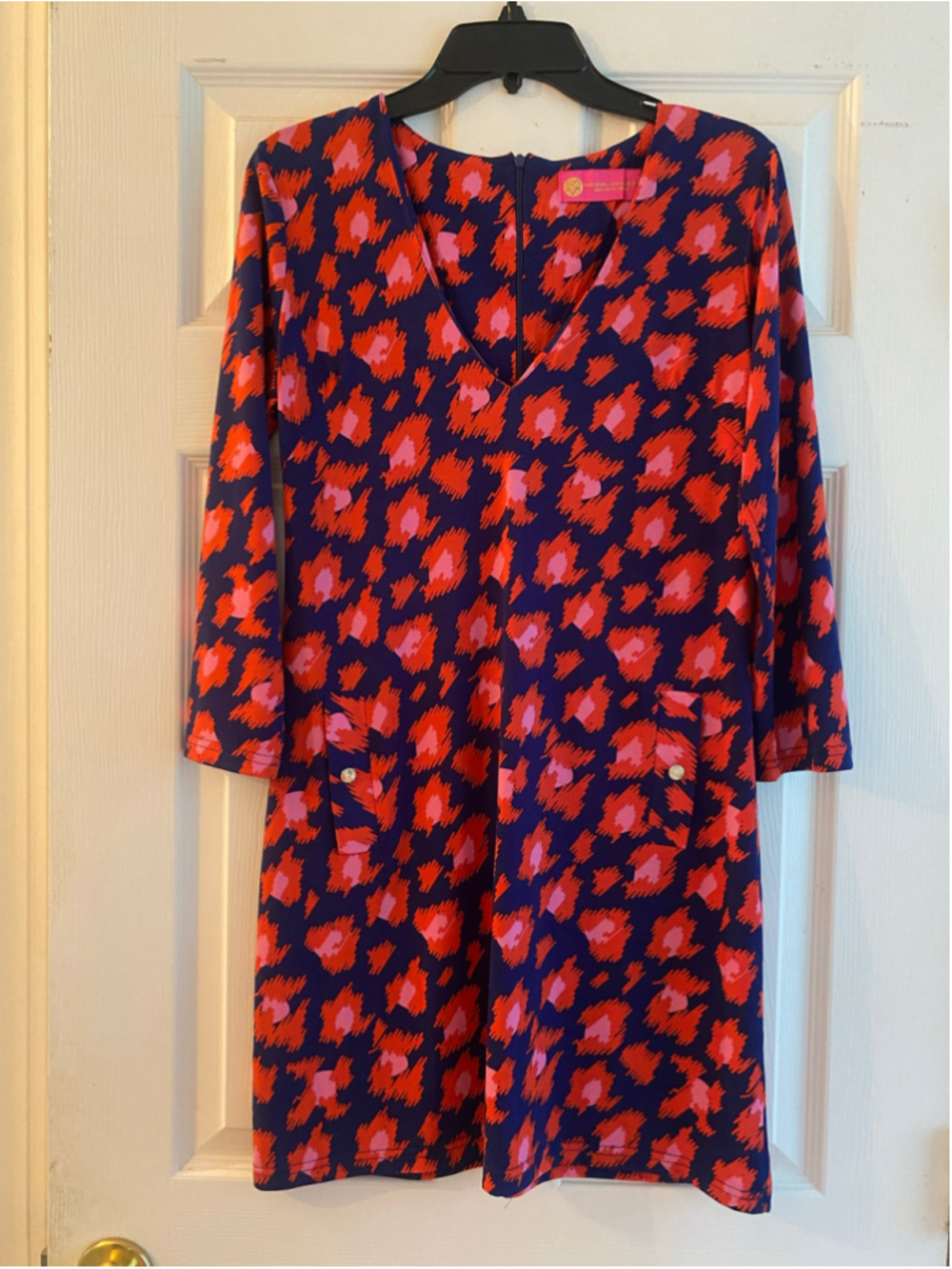 Women's Macbeth Collection Long Sleeve Dress - Size Large